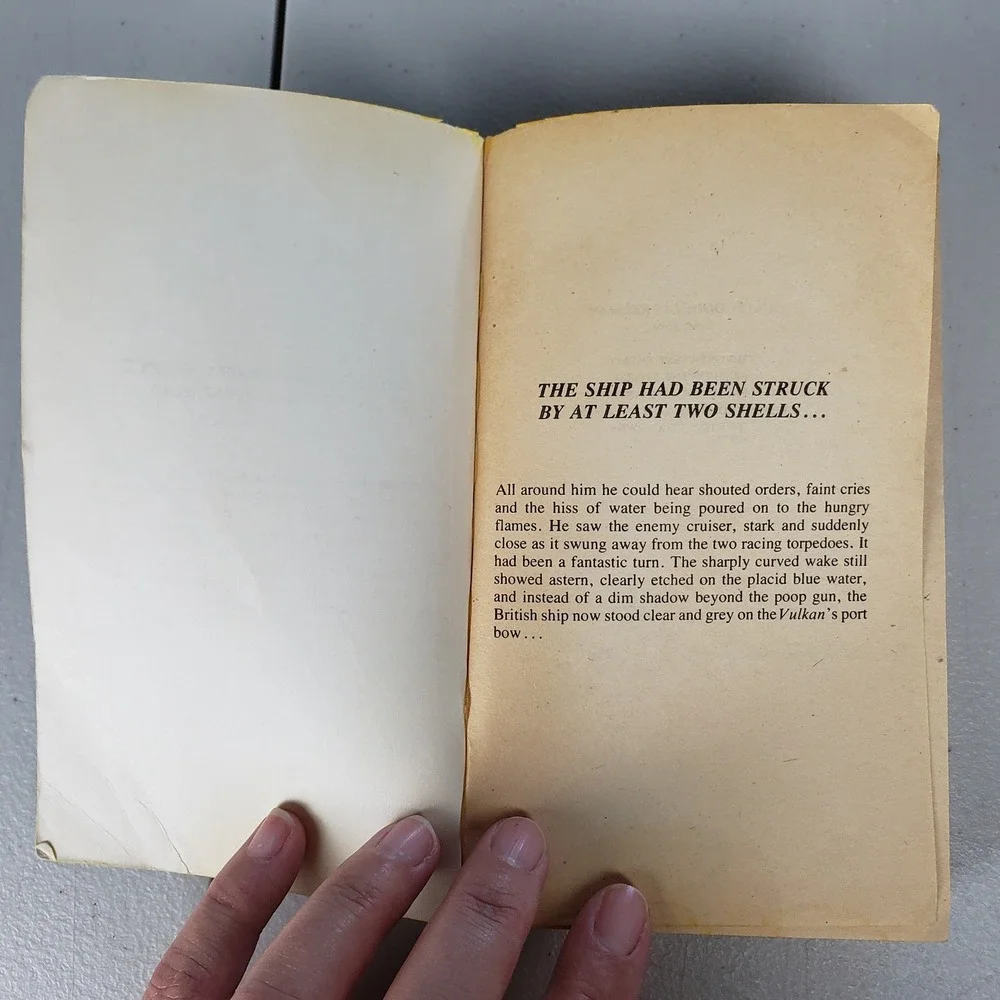 The Last Raider by Douglas Reeman 1980 Jove Paperback WWI Naval Fiction Novel